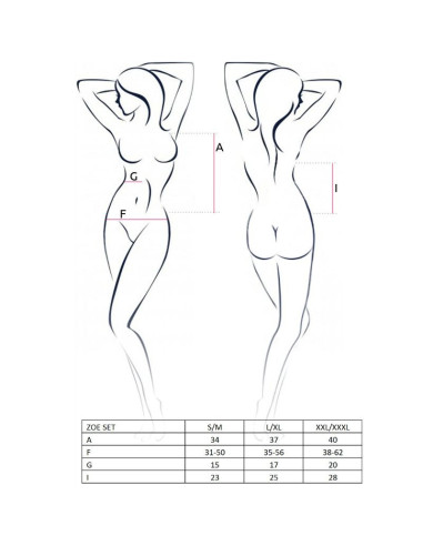 AISTRA - MOTERIMS ZOE KOMPLEKTAS, DYDIS S-M