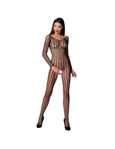 PASSION - WOMAN BS068 BODYSTOCKING BLACK ONE SIZE