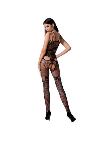 PASSION - WOMAN BS076 BODYSTOCKING ONE SIZE BLACK