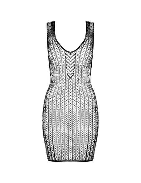 PASSION - BS097 BLACK BODYSTOCKING ONE SIZE