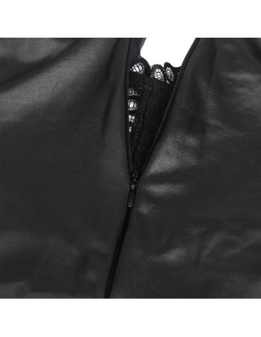 SUBBLIME - SEXY LEATHER DRESS S-M