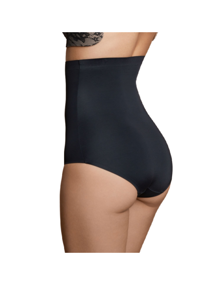 BYE-BRA - GIRDLE SEAMLESS ESTILO PANTIES BLACK SIZE S