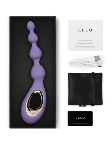 LELO - SORAYA BEADS VIOLET ANALINIS MASAŽUOKLIS