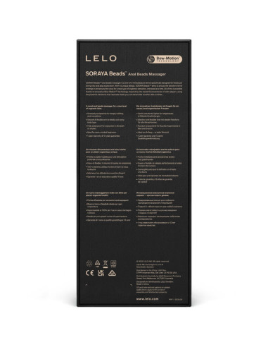 LELO - SORAYA BEADS VIOLET ANALINIS MASAŽUOKLIS