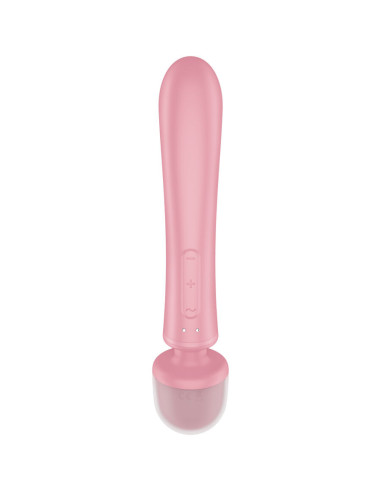 SATISFYER - TRIPLE LOVER RABBIT VIBRATOR MASSAGER PINK