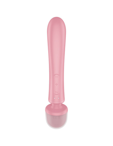 SATISFYER - TRIPLE LOVER RABBIT VIBRATOR MASSAGER PINK
