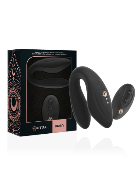 RITHUAL - KAMA REMOTE CONTROL FOR COUPLES AZABACHE
