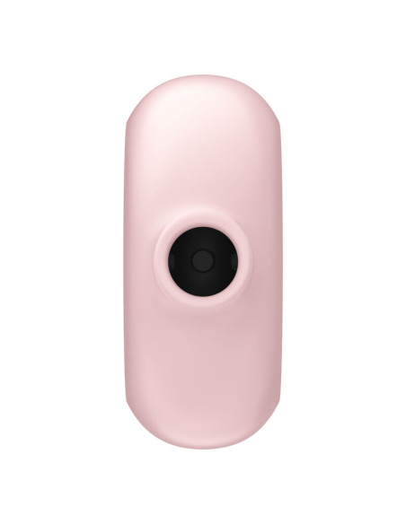 SATISFYER - PRO TO GO 3 DOUBLE AIR PULSE STIMULATOR and VIBRATOR PINK