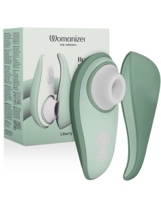 WOMANIZER - LIBERTY 2 CLITORIS STIMULATOR and SUCTION LIGHT GREEN
