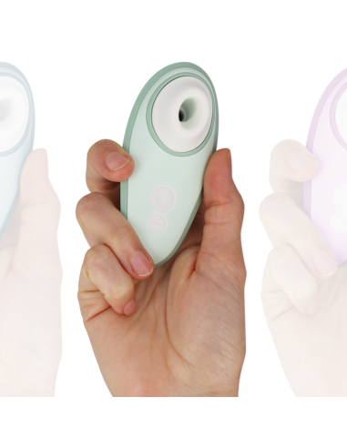 WOMANIZER - LIBERTY 2 CLITORIS STIMULATOR and SUCTION LIGHT GREEN