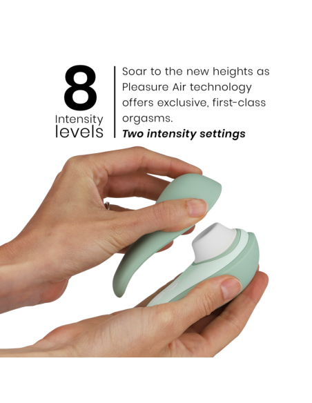 WOMANIZER - LIBERTY 2 CLITORIS STIMULATOR and SUCTION LIGHT GREEN