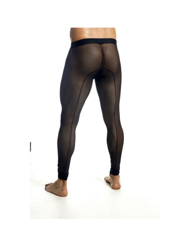 MOB - BLACK TRANSPARENT TIGHTS SIZE M