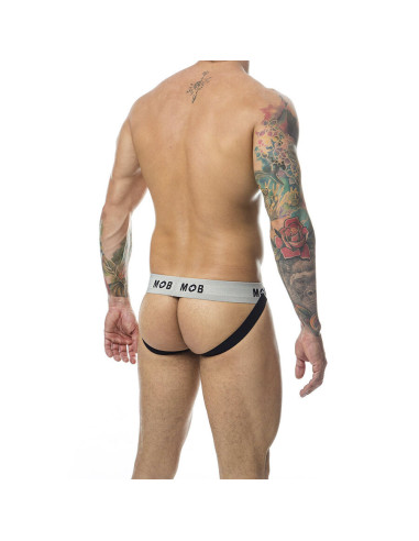 MOB - CLASSIC STRIPE WHITE JOCK SIZE L