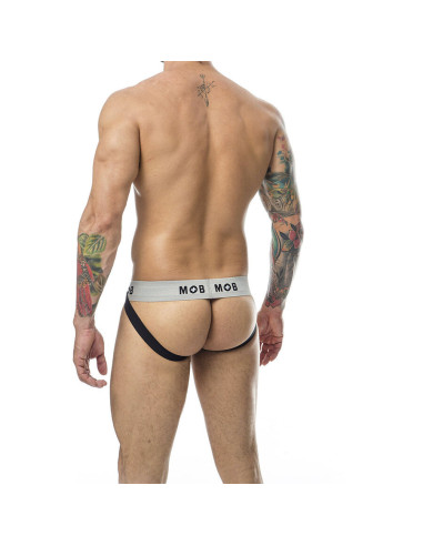 MOB - CLASSIC STRIPE WHITE JOCK SIZE L