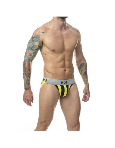 MOB - CLASSIC JOCK STRIPE YELLOW SIZE L