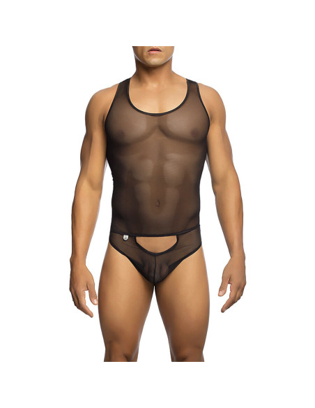 MOB - TRANSPARENT BLACK BODYSHEER SIZE L-XL