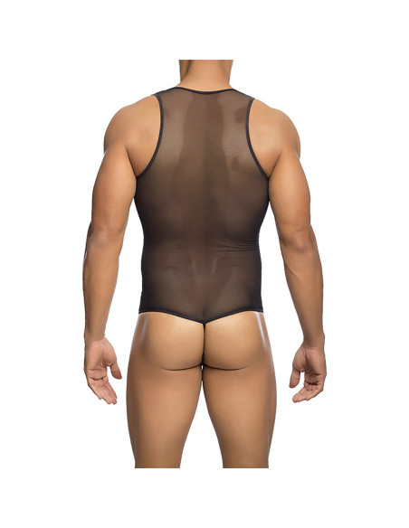MOB - TRANSPARENT BLACK BODYSHEER SIZE L-XL