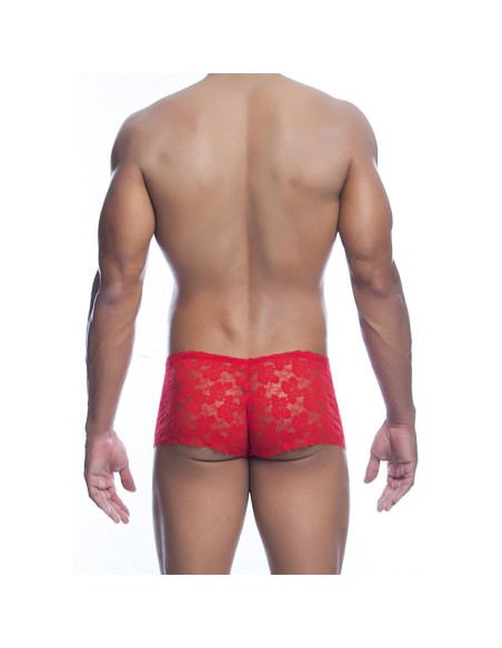 MOB - RED LACE BOXER SIZE L-XL