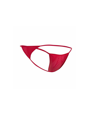 MOB - RAUDONOS MIKROBIUŠTO V FORMOS KEPURĖS, L-XL DYDIS