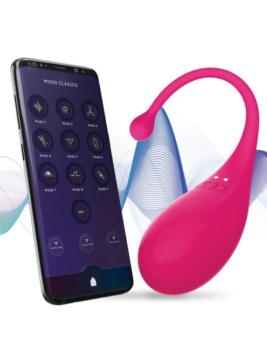 ADRIEN LASTIC - PALPITATION VIBRATING EGG PINK - FREE APP