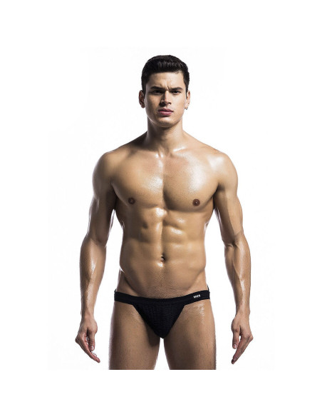 MOB - FETISH JOCKSTRAP SWIMSUIT BLACK SIZE L