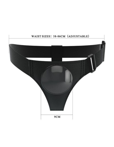 PRETTY LOVE - BLACK UNIVERSAL HARNESS