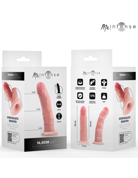 MR INTENSE - SMALL TERENCE DILDO 16.5 CM -Ø- 4.6 CM