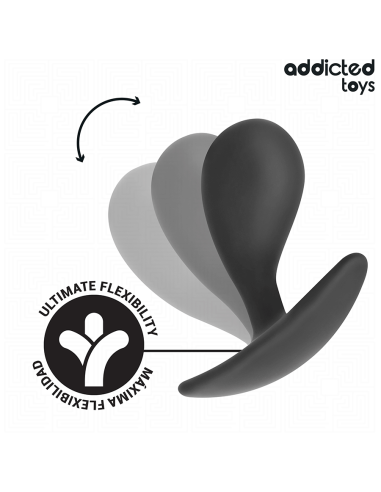 ADDICTED TOYS - SET OF 3 ANAL PLUG SILICONE MODEL 3