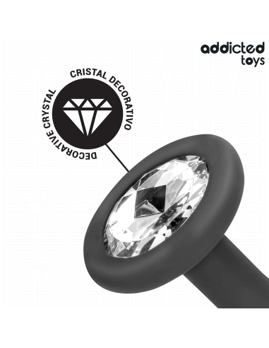 ADDICTED TOYS - SET OF 3 ANAL PLUG SILICONE WITH JEWEL