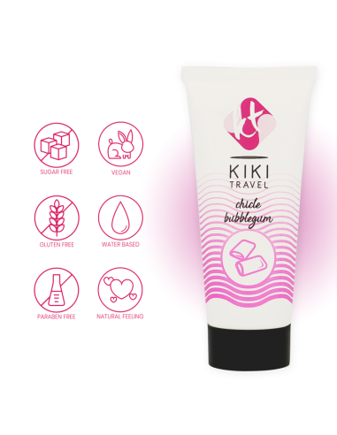 KIKÍ TRAVEL - BUBBLEGUM LUBRICANT 50 ML