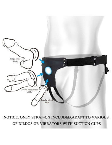 PRETTY LOVE - LOVE SPELL ADJUSTABLE STRAP HARNESS COMPLEMENT