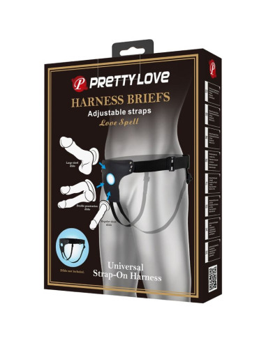 PRETTY LOVE - LOVE SPELL ADJUSTABLE STRAP HARNESS COMPLEMENT