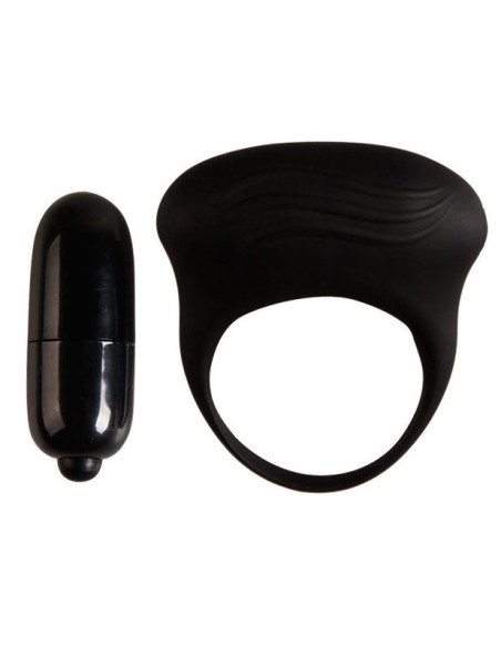 PRETTY LOVE - BERTRAM BLACK VIBRATOR RING