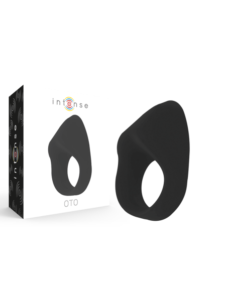 INTENSE - OTO BLACK RECHARGEABLE VIBRATOR RING