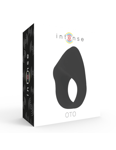 INTENSE - OTO BLACK įkraunamas vibratoriaus žiedas
