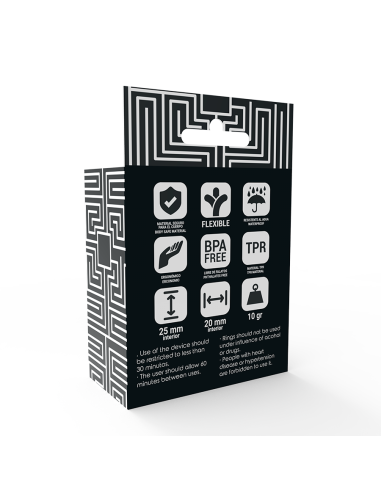 ADDICTED TOYS - C-RING SET BLACK