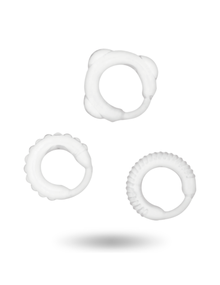 ADDICTED TOYS - C-RING SET CLEAR