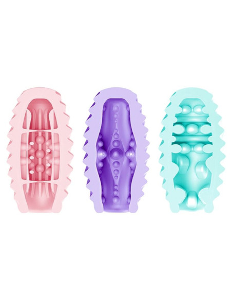 PRETTY LOVE - DOUBLE SIDED MASTURBATOR EGG 15 UNITS