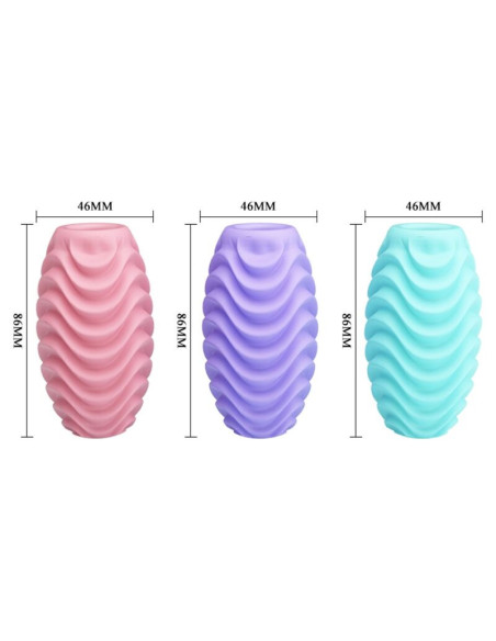 PRETTY LOVE - DOUBLE SIDED MASTURBATOR EGG 15 UNITS