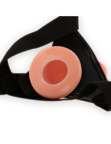 INTENSE - HOLLOW HARNESS WITH DILDO 18 X 3.5 CM