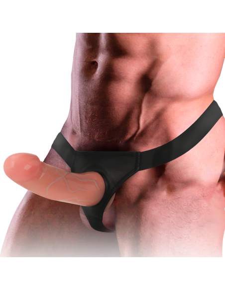 INTENSE - HOLLOW HARNESS WITH DILDO 16 X 3 CM