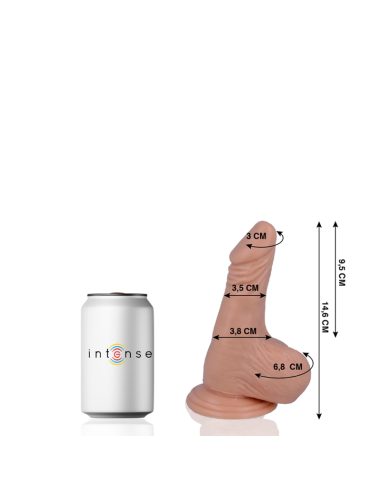 MR INTENSE - 1 REALISTIŠKAS PADAŽAS 14,6 CM - O - 3,5 CM