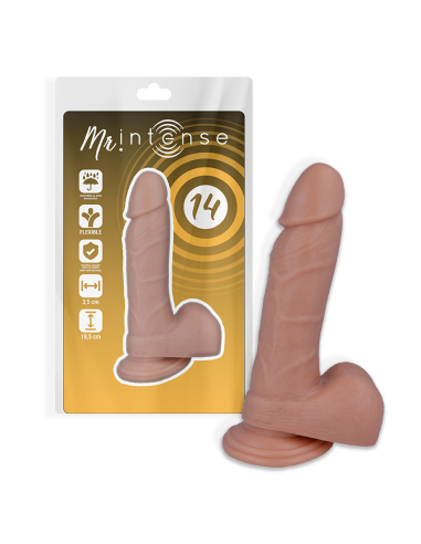 MR INTENSE - 14 REALISTIŠKO PADAŽO 18,5 CM - O - 3,8 CM
