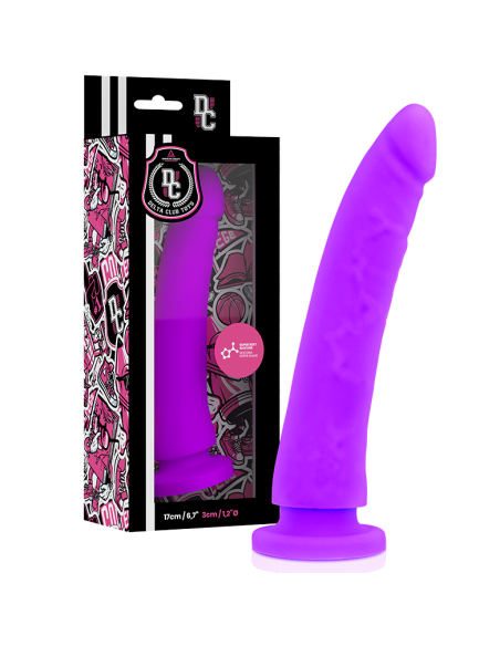 DELTA CLUB - TOYS LILAC DILDO MEDICAL SILICONE 17 CM -O- 3 CM