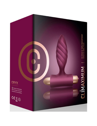 CLIMAXIMUM - ORYX TWISTED ANAL PLUG