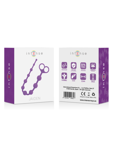 INTENSE - JAIDEN ANAL BEADS LILAC