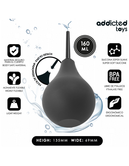 ADDICTED TOYS – KELIONINIS ANALINIS VALIKLIS, M DYDIS, 160 ML