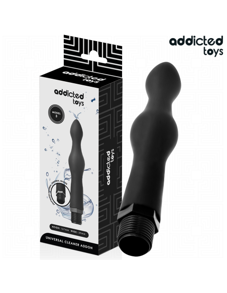 ADDICTED TOYS - ANALINIS VALIKLIS SU UNIVERSALIU ADAPTERIU, 3 MODELIS