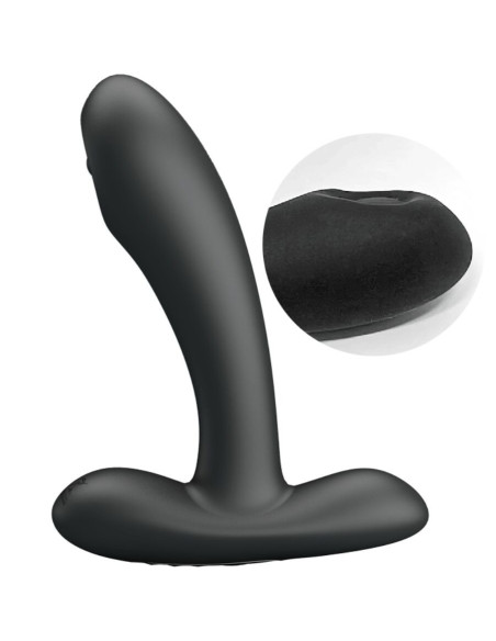 PRETTY LOVE - REMINGTON ANAL AND VAGINAL VIBRATING MASSAGER BLACK