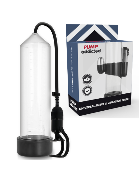 PUMP ADDICTED - RX5 TRANSPARENT VIBRATOR